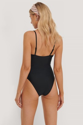 NA-KD Tied Front Swimsuit