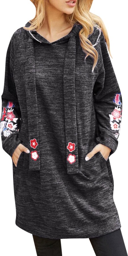 tunic style hoodie