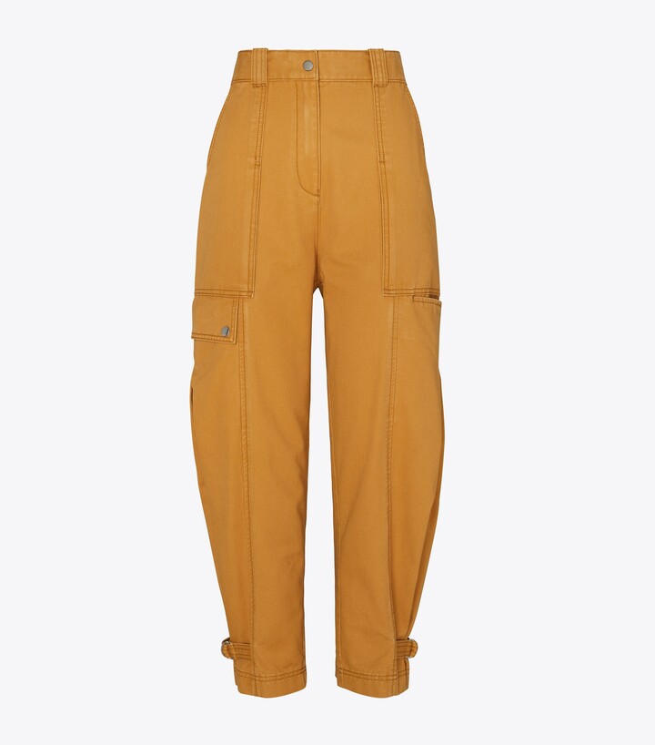 Tory Burch Twill Cargo Pant - ShopStyle