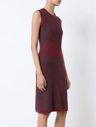 Carolina Herrera sleeveless patterned knit dress