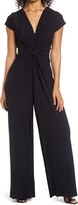 Thumbnail for your product : Vince Camuto Twist Front Jersey Jumpsuit
