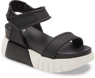 mia strappy wedge sandal