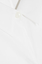 Thumbnail for your product : Theory Diaz silk-organza shirt dress