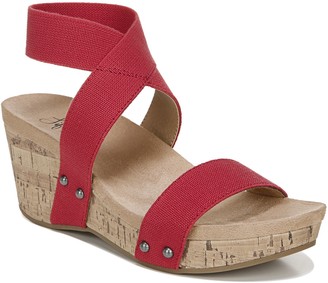 Strappy Wedges Red - ShopStyle