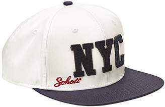 Schott NYC Men's CAPBASE Baseball Cap - Multi-Coloured