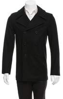 Thumbnail for your product : Saint Laurent Wool Double-Breasted Peacoat
