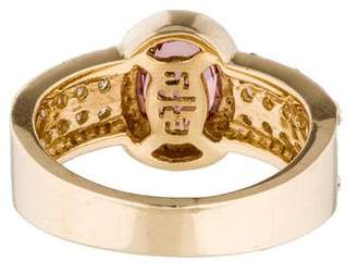 Effy Jewelry 14K Tourmaline & Diamond Cocktail Ring