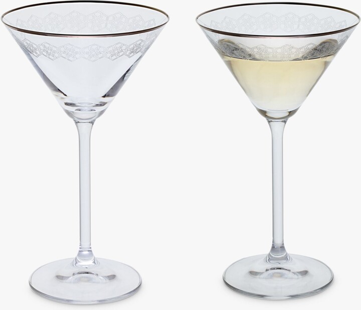 Dartington Crystal Gatsby Martini Glass, Set of 2, 300ml, Clear ShopStyle