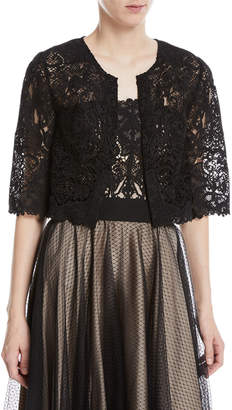 Catherine Deane Kalista Graphic Lace Topper Jacket