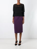 Thumbnail for your product : Ermanno Scervino pointelle knit top