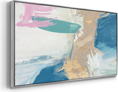 Wexford Home Bright Edge of Summer- Framed Gallery Wrapped Canvas -Ready to Hang