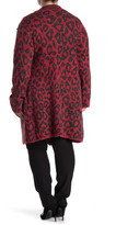 Thumbnail for your product : Joseph A Leopard Print Long Cardigan