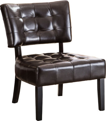 Oversized Faux Leather Chair With Back And Structure Accent Seat Excellent Sunlight Resistance