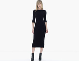 Thumbnail for your product : James Perse Cotton Cashmere Boatneck Dress
