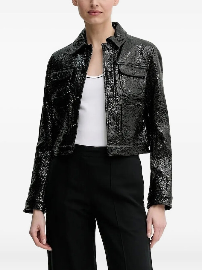 The Kooples Sequin-Embellishment Jacket