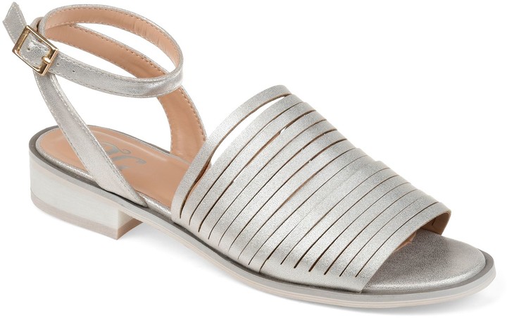journee collection kyle flat sandal