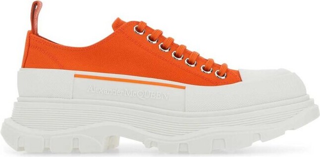 Alexander McQueen Women's Orange Sneakers & Athletic Shoes | ShopStyle