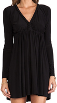 Thumbnail for your product : T-Bags 2073 T-Bags LosAngeles Long Sleeve Open Back Dress