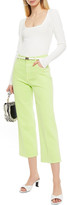 Thumbnail for your product : J Brand Joan Cropped High-rise Straight-leg Jeans