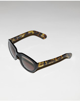 Thumbnail for your product : Dries Van Noten x Linda Farrow colorblock sunglasses