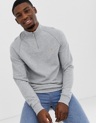 farah jim quarter zip sweat