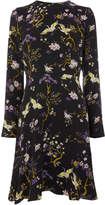 Thumbnail for your product : Warehouse Floral Bird Print Dress