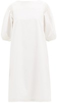 Thumbnail for your product : Merlette New York Aster Cotton-poplin Midi Dress - White