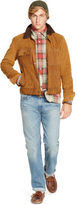 Thumbnail for your product : Polo Ralph Lauren Suede Warren Dungaree Jacket