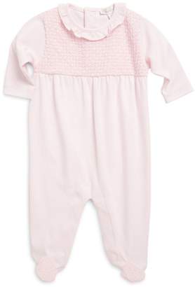 Kissy Kissy Baby Girl's Tranquility Knitted Pima Cotton Footie