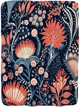 MentionedYou Noble Flowers - 1 Piece Premium Blanket