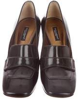 Thumbnail for your product : Dolce & Gabbana Patent Leather Loafer Pumps