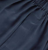 Thumbnail for your product : Sunspel Silk Boxer Shorts - Men - Navy