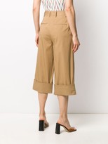 Thumbnail for your product : Maison Flaneur Turned Hem Trousers