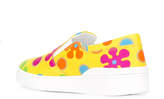 Thumbnail for your product : Moschino flower power slip-on sneakers