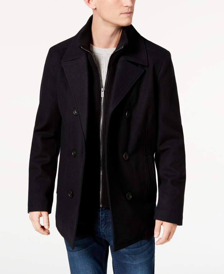 Mens Double Breasted Pea Coat | Shop the world's largest 