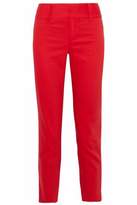 Thumbnail for your product : Alice + Olivia Faille Cotton-Blend Tapered Pants