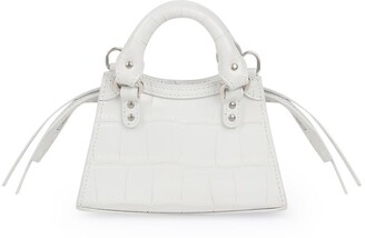 neo classic super nano handbag crocodile embossed