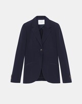 Thumbnail for your product : Lafayette 148 New York Silk Crepe De Chine Blazer