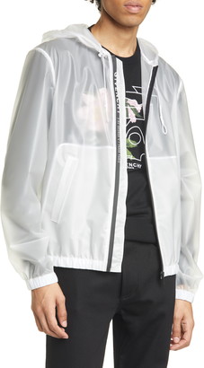 Givenchy Transparent Windbreaker - ShopStyle Outerwear