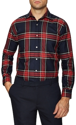 Timo Weiland Classic Checkered Button-Down Sportshirt