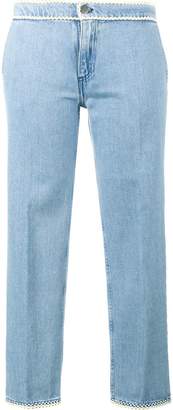 Jour/Né Cropped Jeans with Piping