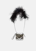 Thumbnail for your product : Marques Almeida Marques ' Almeida Feather Wallet Bag Silver
