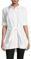 Thumbnail for your product : Calvin Klein Self-Tie Roll-Tab Tunic