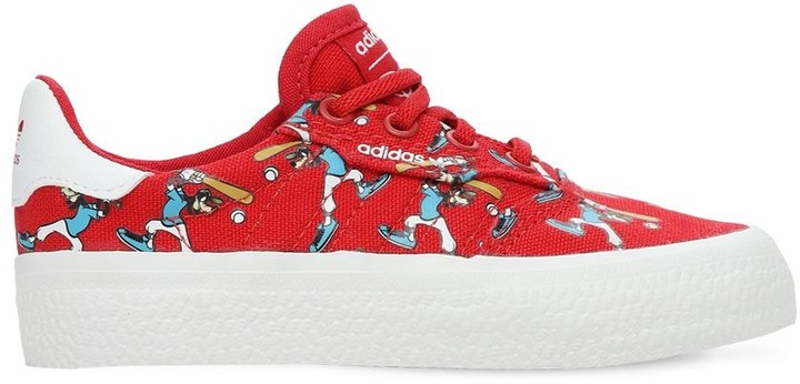 boys red adidas shoes