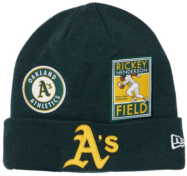 new era mlb patches knit beanie