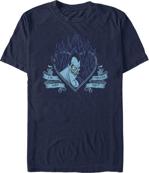 Hercules Men'sHerculesHadesI'mHotYou'reNotT-Shirt-NavyBlue-Small