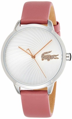 Lacoste Womens Analogue Classic Quartz Watch with Leather Strap 2001057