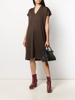 Thumbnail for your product : MM6 MAISON MARGIELA V-neck relaxed dress