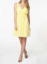 Thumbnail for your product : Vila **Vila Yellow Chiffon Dress