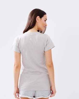Organic Pima Cotton T-Shirt - Light Grey